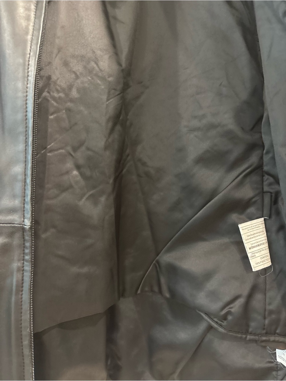 Danier Women’s Genuine Leather car coat zip out liner size Small - Picture 12 of 13